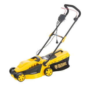 Газонокосилка электрическая DENZEL GM-1200, 1200 Вт, шир./выс. 320/20-50 мм, 3 уровня, 25 л 504874 Газонокосилка электрическая DENZEL GM-1200, 1200 Вт, шир./выс. 320/20-50 мм, 3 уровня, 25 л 504874