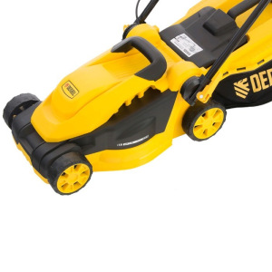 Газонокосилка электрическая DENZEL GM-1200, 1200 Вт, шир./выс. 320/20-50 мм, 3 уровня, 25 л 504874 Газонокосилка электрическая DENZEL GM-1200, 1200 Вт, шир./выс. 320/20-50 мм, 3 уровня, 25 л 504874