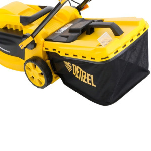 Газонокосилка электрическая DENZEL GM-1600, 1600 Вт, шир./выс. 360/20-50 мм, 3 уровня, 35 л 504874 Газонокосилка электрическая DENZEL GM-1600, 1600 Вт, шир./выс. 360/20-50 мм, 3 уровня, 35 л 504874