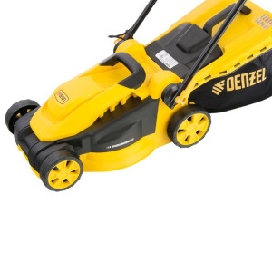 Газонокосилка электрическая DENZEL GM-1600, 1600 Вт, шир./выс. 360/20-50 мм, 3 уровня, 35 л 504874 Газонокосилка электрическая DENZEL GM-1600, 1600 Вт, шир./выс. 360/20-50 мм, 3 уровня, 35 л 504874