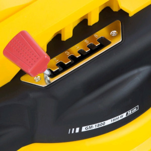 Газонокосилка электрическая DENZEL GM-1800, 1800 Вт, шир./выс. 380/20-70 мм, 6 уровней, 40 л 50487 Газонокосилка электрическая DENZEL GM-1800, 1800 Вт, шир./выс. 380/20-70 мм, 6 уровней, 40 л 50487