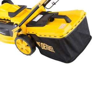 Газонокосилка электрическая DENZEL GM-1800, 1800 Вт, шир./выс. 380/20-70 мм, 6 уровней, 40 л 50487 Газонокосилка электрическая DENZEL GM-1800, 1800 Вт, шир./выс. 380/20-70 мм, 6 уровней, 40 л 50487