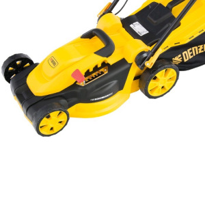 Газонокосилка электрическая DENZEL GM-1800, 1800 Вт, шир./выс. 380/20-70 мм, 6 уровней, 40 л 50487 Газонокосилка электрическая DENZEL GM-1800, 1800 Вт, шир./выс. 380/20-70 мм, 6 уровней, 40 л 50487