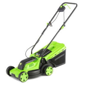 Газонокосилка электрическая "Сибртех" L1200, 1200 Вт, шир./выс. 320/20-56 мм, 3 уровня, 30 л 50487 Газонокосилка электрическая "Сибртех" L1200, 1200 Вт, шир./выс. 320/20-56 мм, 3 уровня, 30 л 50487