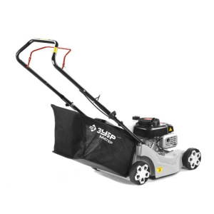 Газонокосилка "ЗУБР" ГКБ-400П, бенз., 1.3 кВт/1.8 л.с., ширина/высота 40 см/25-65 мм Газонокосилка "ЗУБР" ГКБ-400П, бенз., 1.3 кВт/1.8 л.с., ширина/высота 40 см/25-65 мм