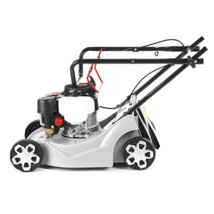 Газонокосилка "ЗУБР" ГКБ-400П, бенз., 1.3 кВт/1.8 л.с., ширина/высота 40 см/25-65 мм Газонокосилка "ЗУБР" ГКБ-400П, бенз., 1.3 кВт/1.8 л.с., ширина/высота 40 см/25-65 мм