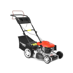 Газонокосилка "ЗУБР" ГКБ-460СТ, бенз., 2.6 кВт/3.54 л.с., ширина/высота 46 см/25-75 мм Газонокосилка "ЗУБР" ГКБ-460СТ, бенз., 2.6 кВт/3.54 л.с., ширина/высота 46 см/25-75 мм