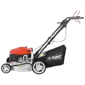 Газонокосилка "ЗУБР" ГКБ-510СТ, бенз., 2.6 кВт/3.54 л.с., ширина/высота 51 см/25-75 мм Газонокосилка "ЗУБР" ГКБ-510СТ, бенз., 2.6 кВт/3.54 л.с., ширина/высота 51 см/25-75 мм