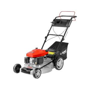 Газонокосилка "ЗУБР" ГКБ-510СТ, бенз., 2.6 кВт/3.54 л.с., ширина/высота 51 см/25-75 мм Газонокосилка "ЗУБР" ГКБ-510СТ, бенз., 2.6 кВт/3.54 л.с., ширина/высота 51 см/25-75 мм