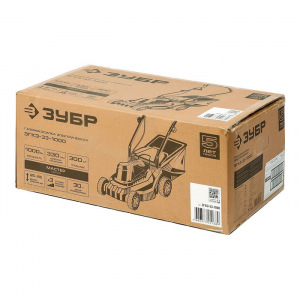 Газонокосилка "ЗУБР" ЗГКЭ-33-1000, электр., 1 кВт, ширина/высота 33 см/25-65 мм, 30 л Газонокосилка "ЗУБР" ЗГКЭ-33-1000, электр., 1 кВт, ширина/высота 33 см/25-65 мм, 30 л