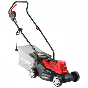 Газонокосилка "ЗУБР" ЗГКЭ-33-1000, электр., 1 кВт, ширина/высота 33 см/25-65 мм, 30 л Газонокосилка "ЗУБР" ЗГКЭ-33-1000, электр., 1 кВт, ширина/высота 33 см/25-65 мм, 30 л