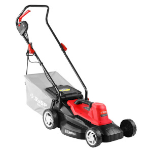 Газонокосилка "ЗУБР" ЗГКЭ-38-1600, электр., шир. 380мм, выс.25-75мм, травосб. 35л, 1600Вт Газонокосилка "ЗУБР" ЗГКЭ-38-1600, электр., шир. 380мм, выс.25-75мм, травосб. 35л, 1600Вт