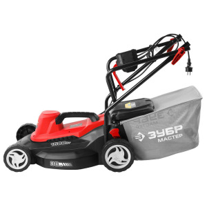 Газонокосилка "ЗУБР" ЗГКЭ-38-1600, электр., шир. 380мм, выс.25-75мм, травосб. 35л, 1600Вт Газонокосилка "ЗУБР" ЗГКЭ-38-1600, электр., шир. 380мм, выс.25-75мм, травосб. 35л, 1600Вт