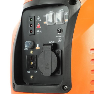 Генератор инверторный PATRIOT 2000i, 4Т, 1.8 кВт, 220 В, 220/12 В, 3.6 л, ручной стартер Генератор инверторный PATRIOT 2000i, 4Т, 1.8 кВт, 220 В, 220/12 В, 3.6 л, ручной стартер