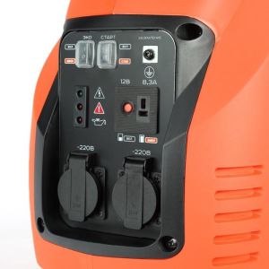 Генератор инверторный PATRIOT 3000i, 4Т, 3.5 кВт, 220 В, 2х220/12 В, 5.7 л, ручной стартер Генератор инверторный PATRIOT 3000i, 4Т, 3.5 кВт, 220 В, 2х220/12 В, 5.7 л, ручной стартер