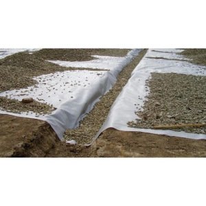 Геотекстиль, 2 × 100 м, плотность 150, белый Геотекстиль, 2 × 100 м, плотность 150, белый