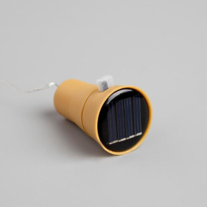 Гирлянда "Нить" 1 м роса с пробкой, IP44, серебристая нить, 10 LED, свечение мульти, фиксинг, солнечная батарея Гирлянда "Нить" 1 м роса с пробкой, IP44, серебристая нить, 10 LED, свечение мульти, фиксинг, солнечная батарея