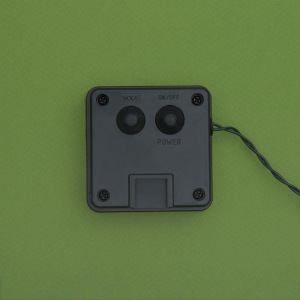 Гирлянда "Нить" 10 м, тёмная нить, 100 LED, свечение красное, 2 режима, солнечная батарея Гирлянда "Нить" 10 м, тёмная нить, 100 LED, свечение красное, 2 режима, солнечная батарея