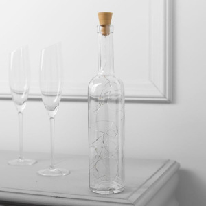 Гирлянда "Нить" 2 м роса с пробкой, IP44, серебристая нить, 20 LED, свечение мульти, фиксинг, солнечная батарея Гирлянда "Нить" 2 м роса с пробкой, IP44, серебристая нить, 20 LED, свечение мульти, фиксинг, солнечная батарея