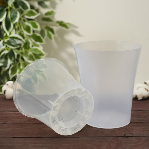 Горшок со вставкой «Арте-Дея», 1,25 л, цвет дымчатый Горшок со вставкой «Арте-Дея», 1,25 л, цвет дымчатый