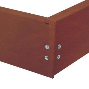 Грядка пластиковая, 300 × 75 × 20 см, коричневая Грядка пластиковая, 300 × 75 × 20 см, коричневая