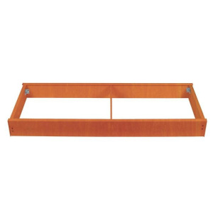 Грядка пластиковая, 600 × 75 × 20 см, оранжевая Грядка пластиковая, 600 × 75 × 20 см, оранжевая