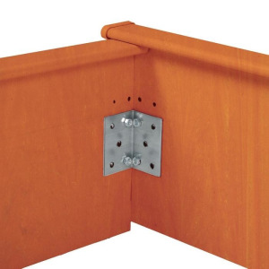 Грядка пластиковая, 600 × 75 × 20 см, оранжевая Грядка пластиковая, 600 × 75 × 20 см, оранжевая