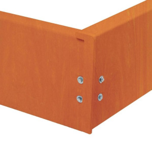 Грядка пластиковая, 600 × 75 × 20 см, оранжевая Грядка пластиковая, 600 × 75 × 20 см, оранжевая