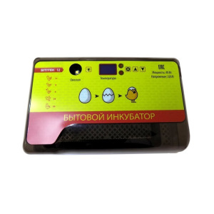 Инкубатор автоматический с универсальными лотками, вместимость до 12 яиц, встроенный овоскоп Инкубатор автоматический с универсальными лотками, вместимость до 12 яиц, встроенный овоскоп