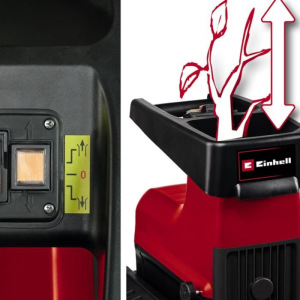 Измельчитель садовый Einhell GC-RS60CB, 2800 Вт, 40 об/мин, max d=45 мм, контейнер 60 л Измельчитель садовый Einhell GC-RS60CB, 2800 Вт, 40 об/мин, max d=45 мм, контейнер 60 л