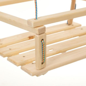 Качели детские подвесные, деревянные, сиденье 30×40см Качели детские подвесные, деревянные, сиденье 30×40см