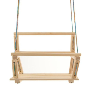 Качели детские подвесные, деревянные, сиденье 30×40см Качели детские подвесные, деревянные, сиденье 30×40см