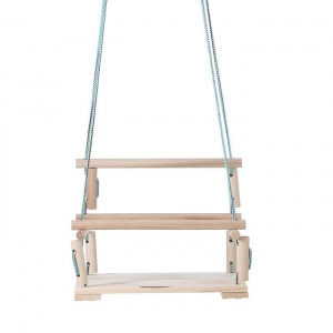 Качели детские подвесные, деревянные, сиденье 30×40см Качели детские подвесные, деревянные, сиденье 30×40см