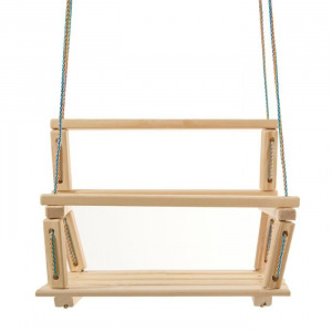 Качели детские подвесные, деревянные, сиденье 30×40см Качели детские подвесные, деревянные, сиденье 30×40см