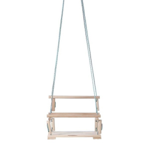 Качели детские подвесные, деревянные, сиденье 30×40см Качели детские подвесные, деревянные, сиденье 30×40см