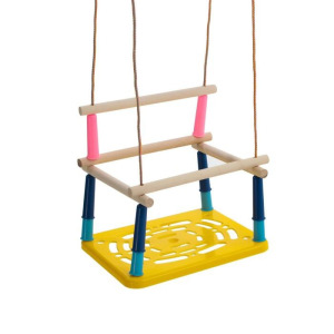 Качели детские подвесные, пластмассовые, сиденье 33×22см Качели детские подвесные, пластмассовые, сиденье 33×22см
