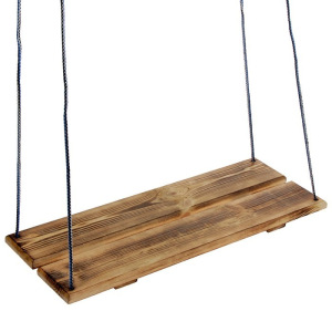 Качели подвесные, деревянные, сиденье 60×22см Качели подвесные, деревянные, сиденье 60×22см