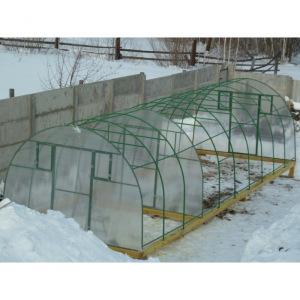 Каркас теплицы «Комфорт», 4 × 3 × 2,1 м, оцинкованная сталь, профиль 20 × 20 мм, шаг дуг 65 см, 1 мм, без поликарбоната Каркас теплицы «Комфорт», 4 × 3 × 2,1 м, оцинкованная сталь, профиль 20 × 20 мм, шаг дуг 65 см, 1 мм, без поликарбоната