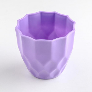 Кашпо «Излом», 400 мл, цвет МИКС Кашпо «Излом», 400 мл, цвет МИКС