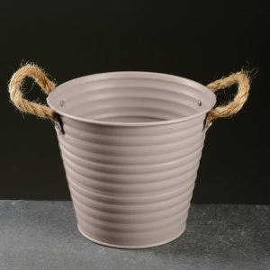 Кашпо металлическое "Ведерко", микс 14,5*10*13см Кашпо металлическое "Ведерко", микс 14,5*10*13см