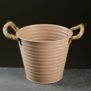 Кашпо металлическое "Ведерко", микс 14,5*10*13см Кашпо металлическое "Ведерко", микс 14,5*10*13см