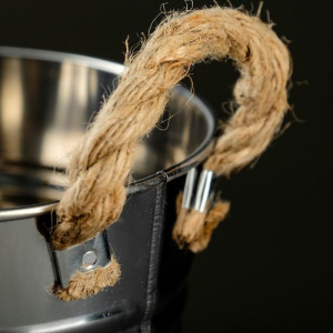 Кашпо металлическое "Ведерко" высокое15*11,5*14см Кашпо металлическое "Ведерко" высокое15*11,5*14см