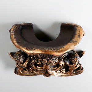 Кашпо настенное декоративное "Ангел", бронзовый цвет Кашпо настенное декоративное "Ангел", бронзовый цвет