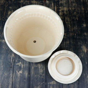 Кашпо "Фиеста" кремовое 17 л Кашпо "Фиеста" кремовое 17 л