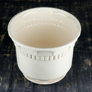 Кашпо "Фиеста" кремовое 17 л Кашпо "Фиеста" кремовое 17 л