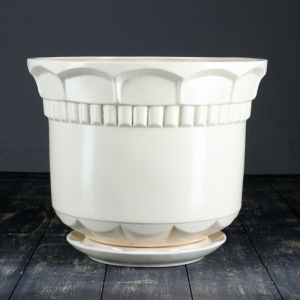 Кашпо "Фиеста" кремовое 17 л Кашпо "Фиеста" кремовое 17 л