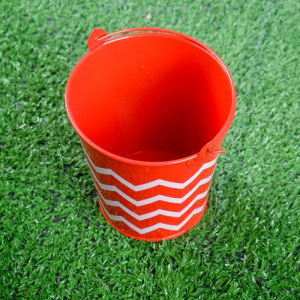 Кашпо "Ведерко" 11*11*11 см цвета микс Кашпо "Ведерко" 11*11*11 см цвета микс