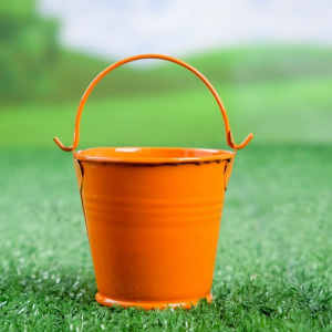 Кашпо "Ведерко", микс, 6х6х6 см Кашпо "Ведерко", микс, 6х6х6 см