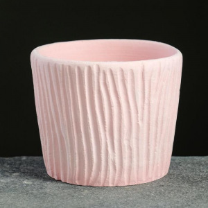 Кашпо резное, розовое Кашпо резное, розовое