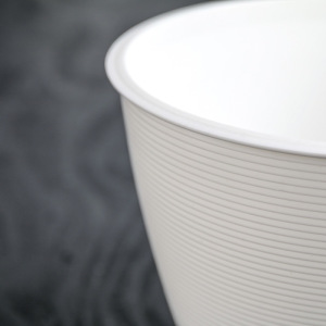 Кашпо с поддоном 1,1 л "Мальта", цвет белый Кашпо с поддоном 1,1 л "Мальта", цвет белый